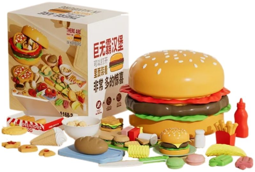 Bộ đồ chơi nấu ăn hamburger
